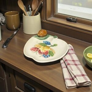 Vintage Nasco Hors D'oeuvres Savory Bites Pig Dish Serving Plate